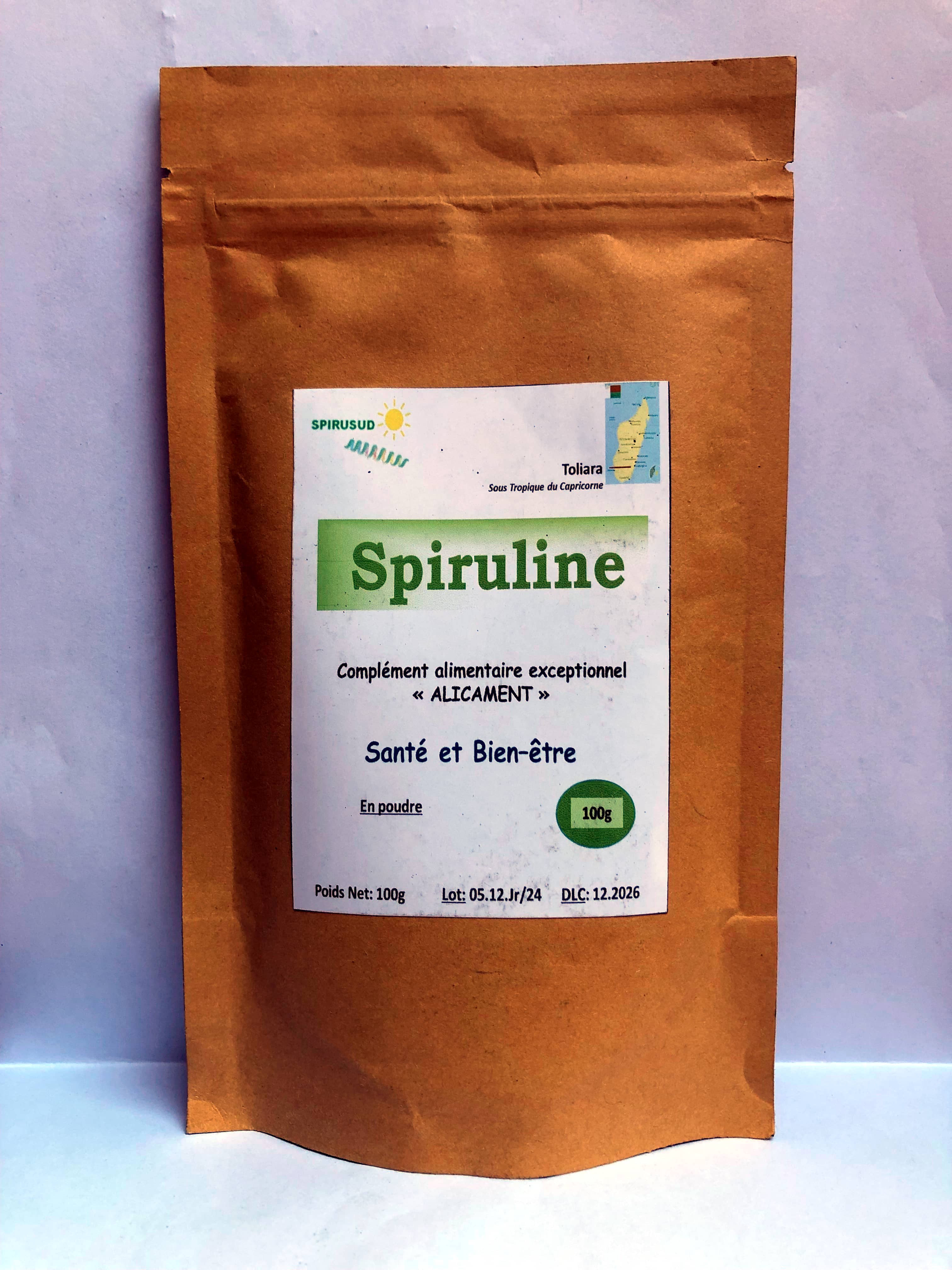 Spiruline en poudre 100g